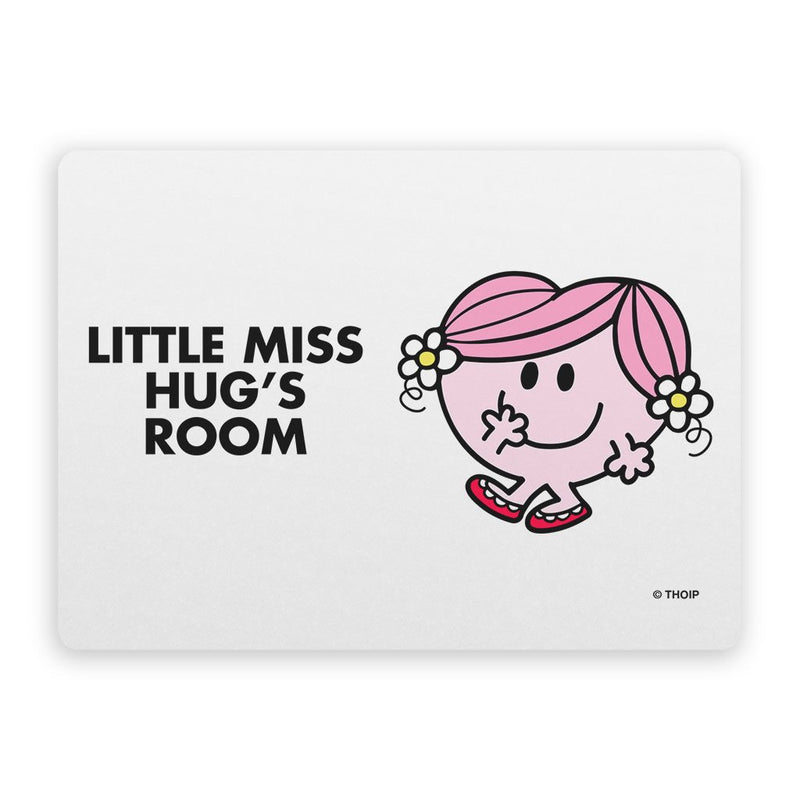 Little Miss Hug Door Plaque