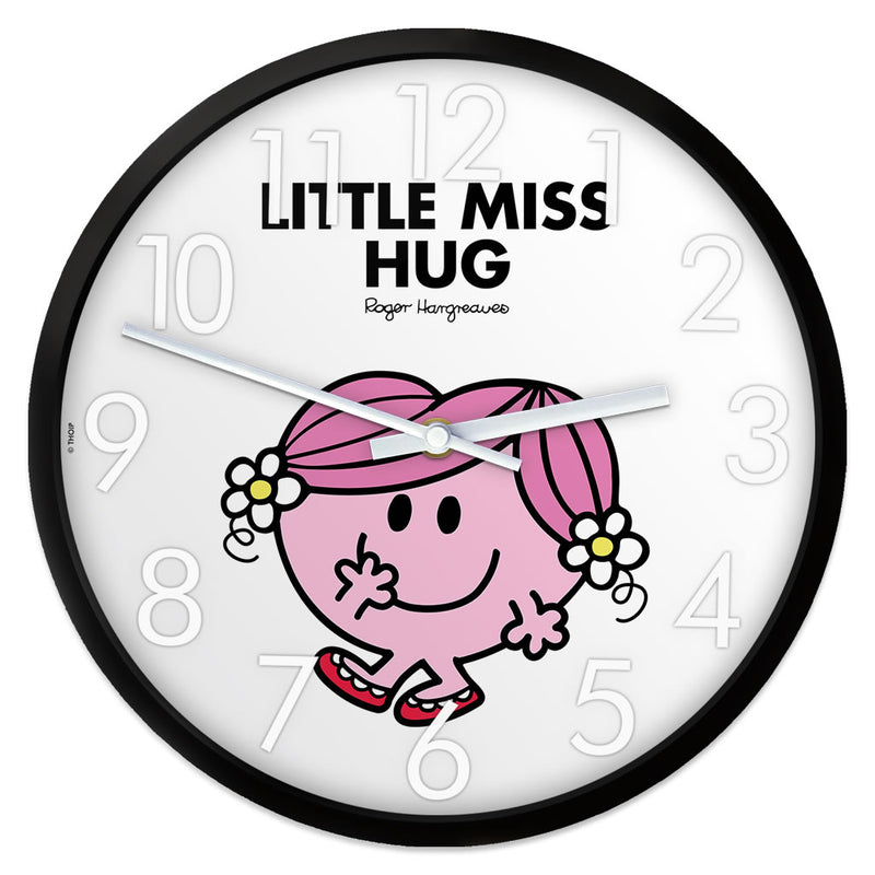 Little Miss Hug Personalised Clock