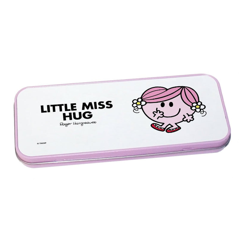 Little Miss Hug Pencil Case Tin (Pink)