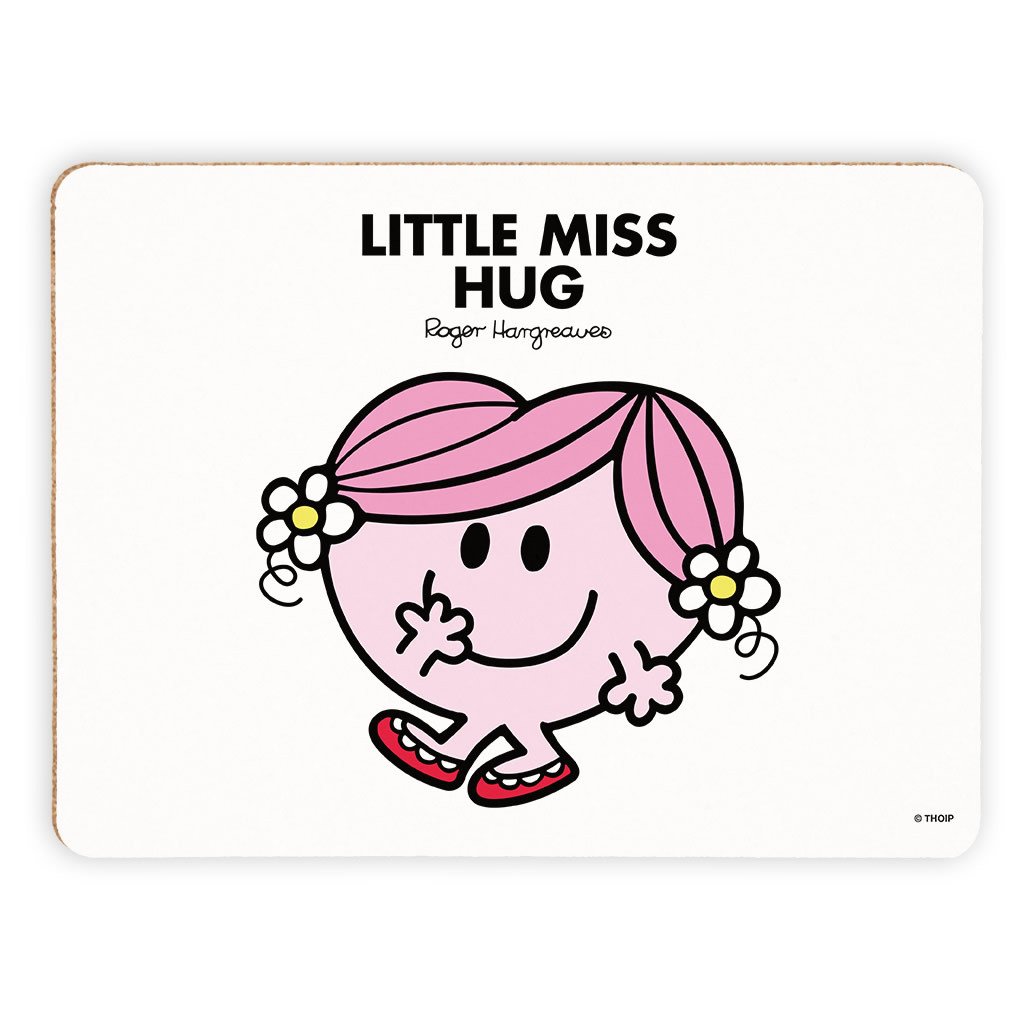 Personalised Little Miss Hug Cork Placemat