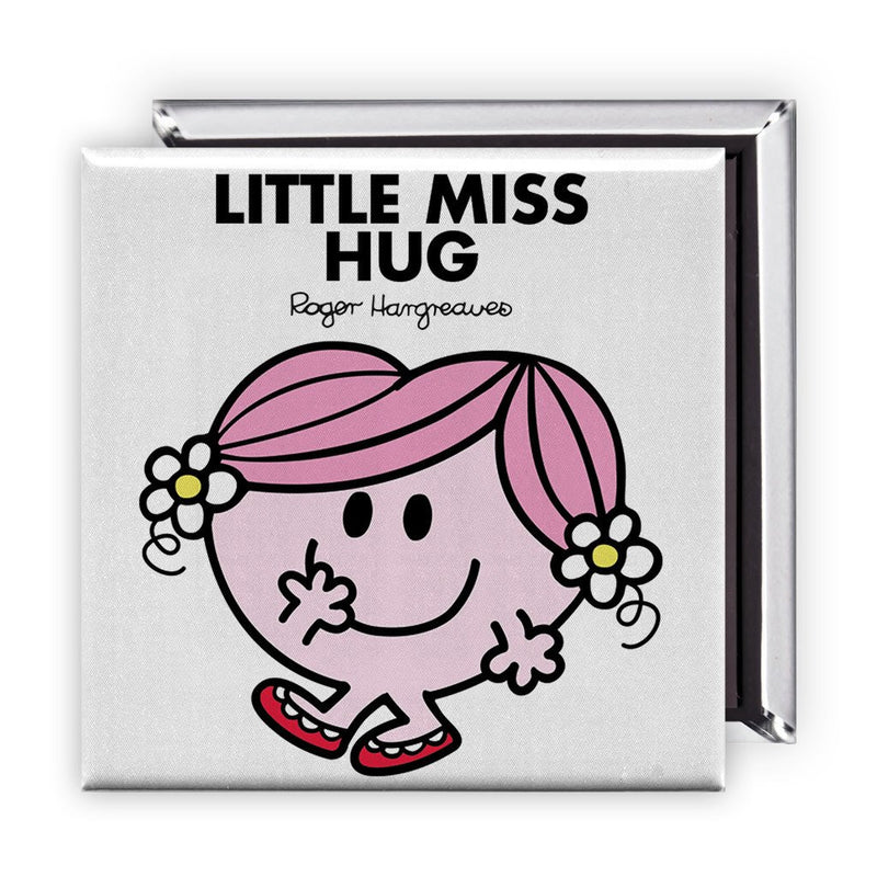 Little Miss Hug Square Magnet