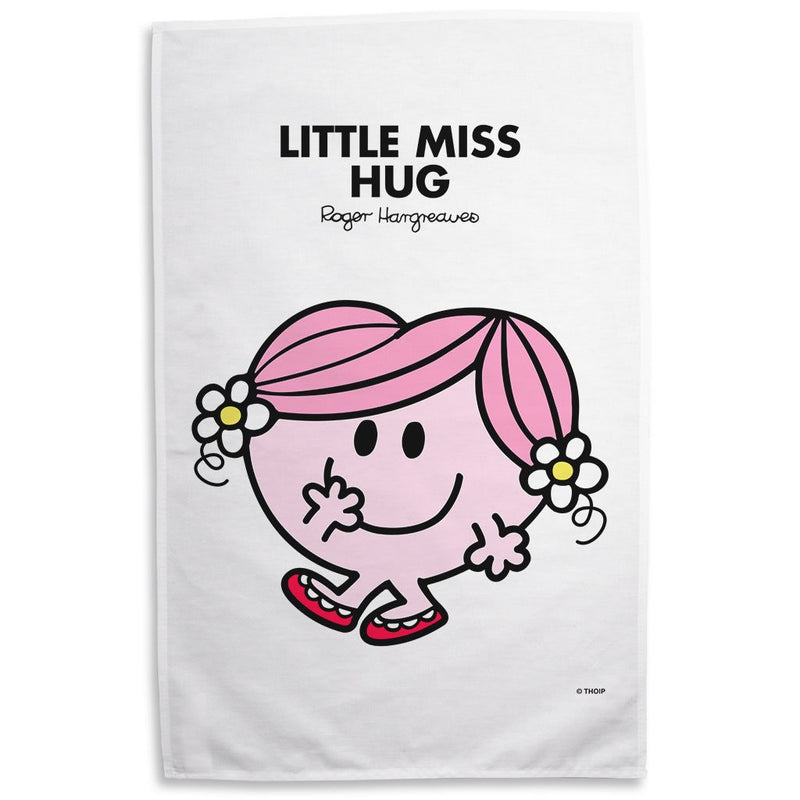 Little Miss Hug Tea Towel