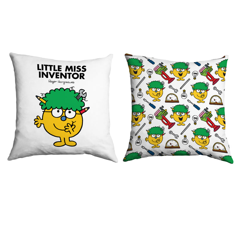 Little Miss Inventor Micro Fibre Cushion
