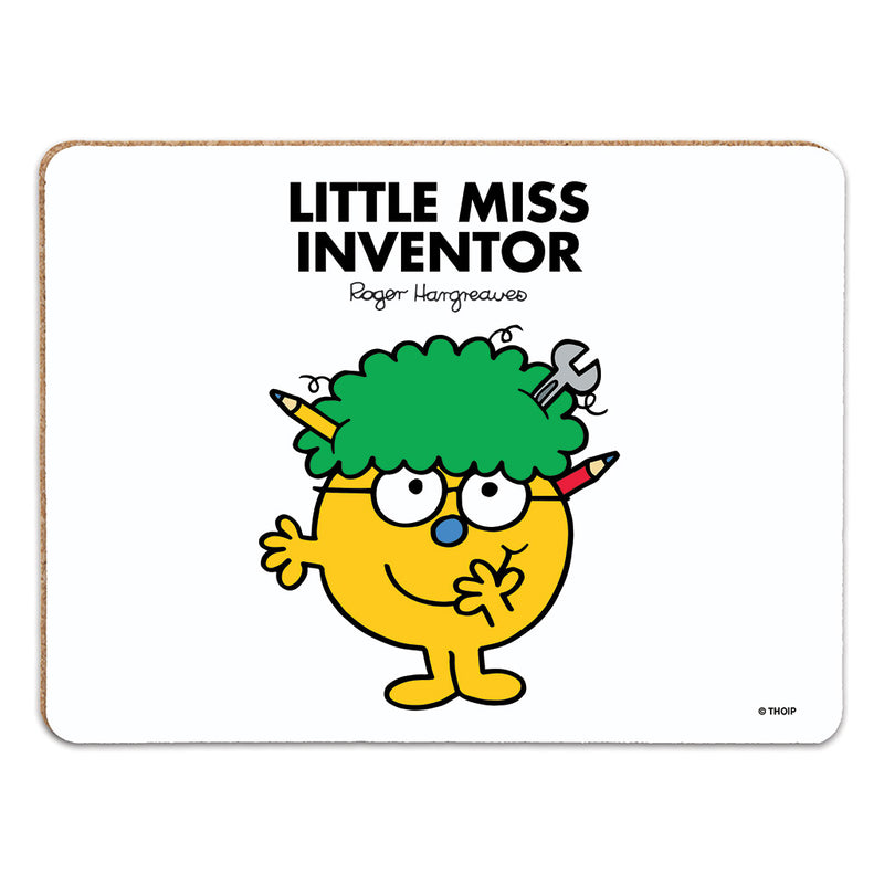 Little Miss Inventor Cork Placemat
