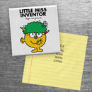 Little Miss Inventor Square Magnet
