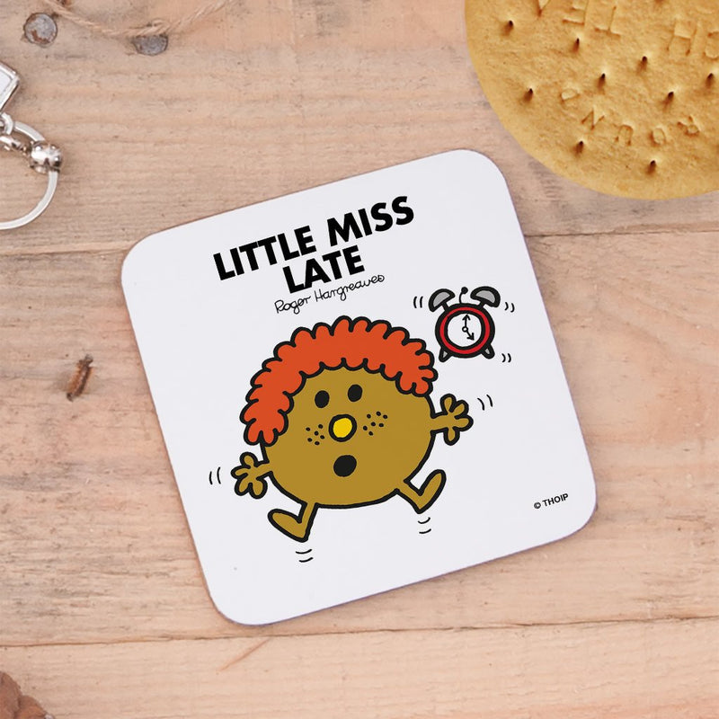 Little Miss Late Cork Coaster (Lifestyle)