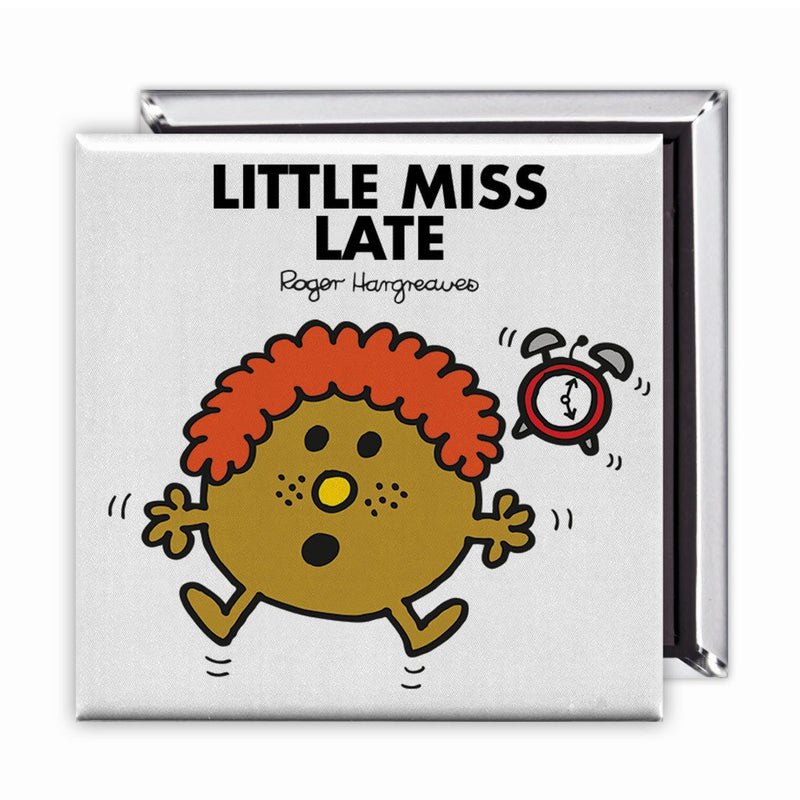 Little Miss Late Square Magnet