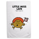 Little Miss Late Tea Towel