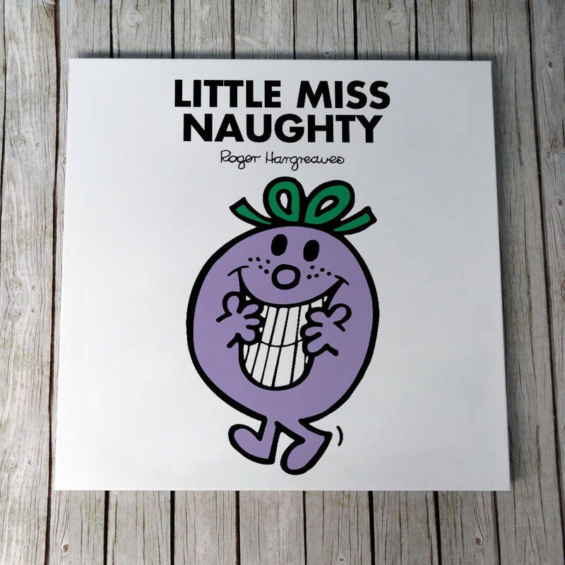 Little Miss Naughty Canvas (Lifestyle)
