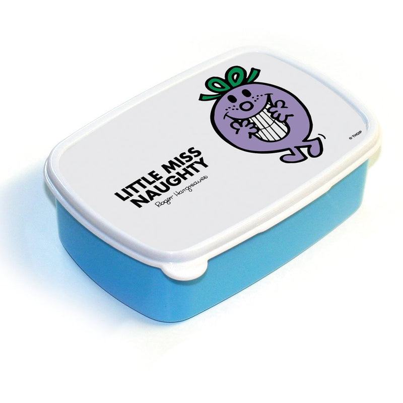 Little Miss Naughty Lunchbox (Blue)