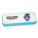 Little Miss Naughty Pencil Case Tin (Blue)