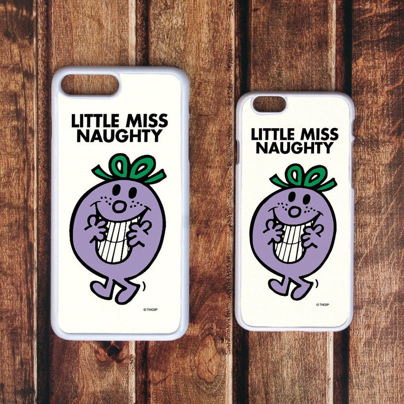Little Miss Naughty White Phone Case (Lifestyle)