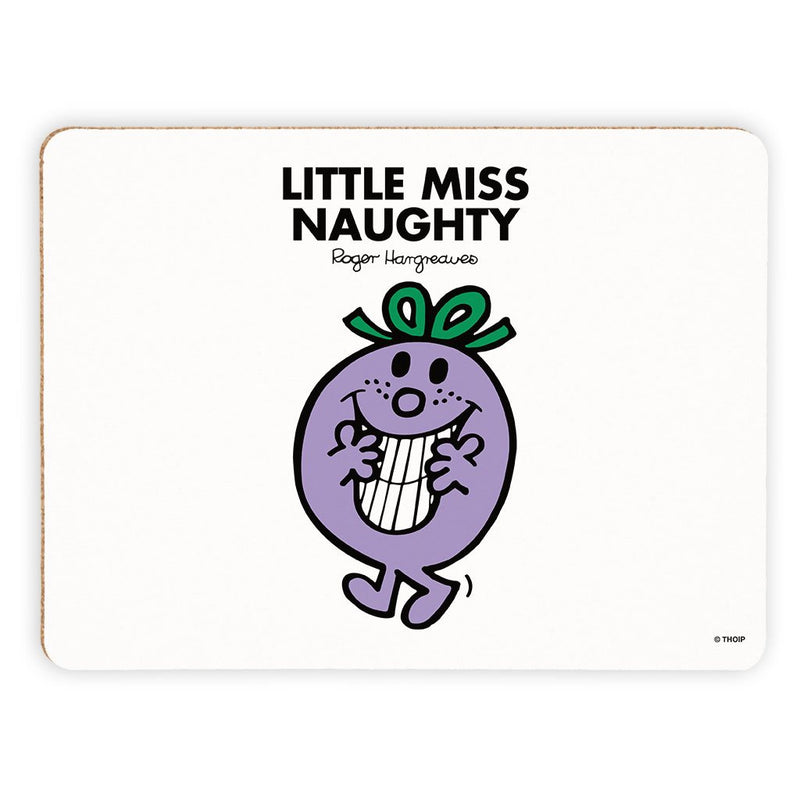Little Miss Naughty Cork Placemat