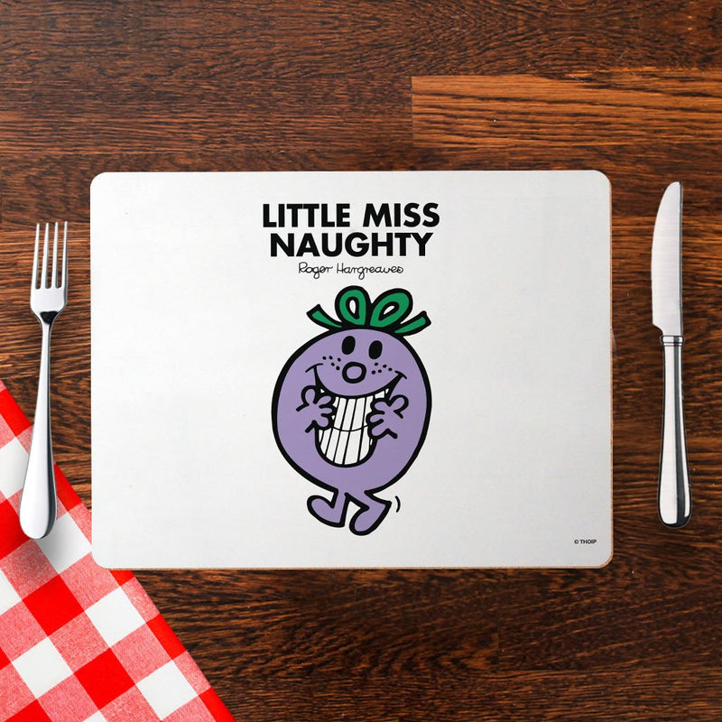 Little Miss Naughty Cork Placemat (Lifestyle)