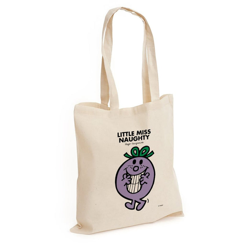 Little Miss Naughty Long Handled Tote Bag
