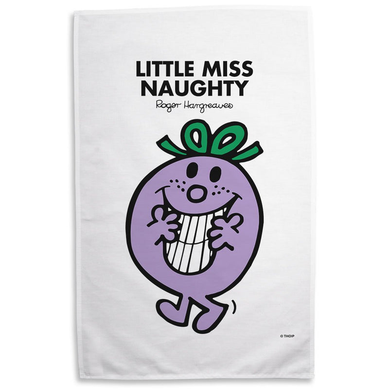 Little Miss Naughty Tea Towel