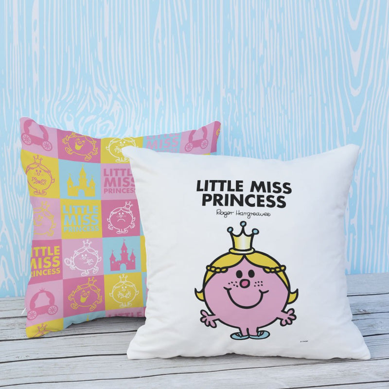 Little Miss Princess Micro Fibre Cushion (Lifestyle)