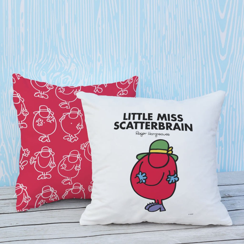 Little Miss Scatterbrain Micro Fibre Cushion (Lifestyle)