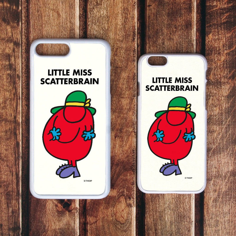 Little Miss Scatterbrain White Phone Case (Lifestyle)