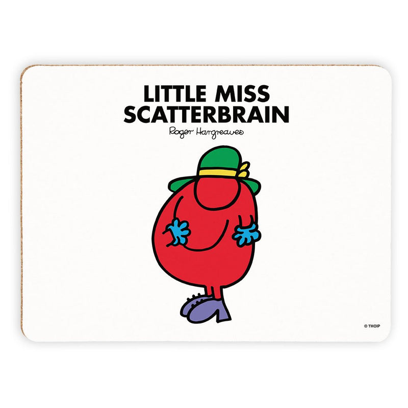 Little Miss Scatterbrain Cork Placemat