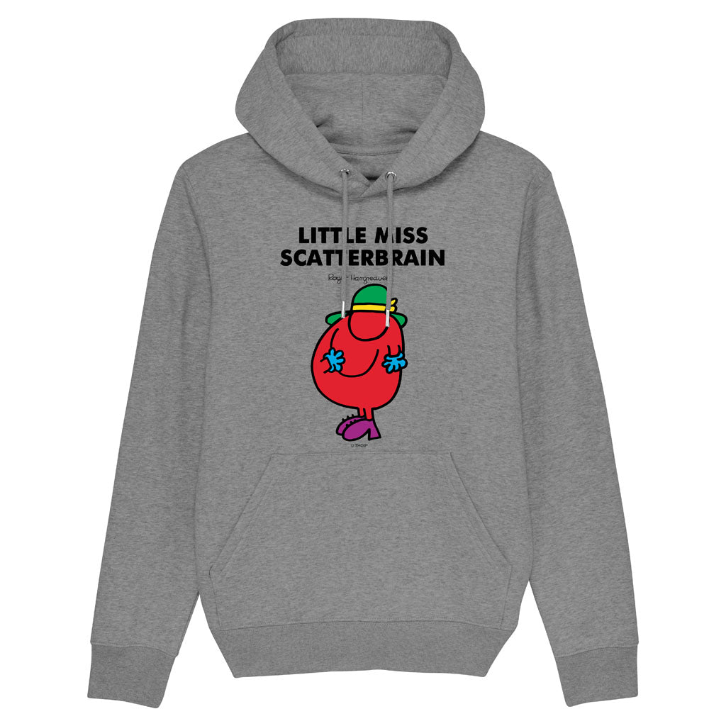 Little Miss Scatterbrain Organic Hoodie - Cheerful Gift for Frie