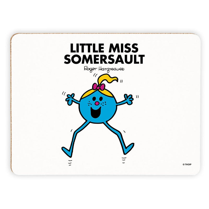 Little Miss Somersault Cork Placemat
