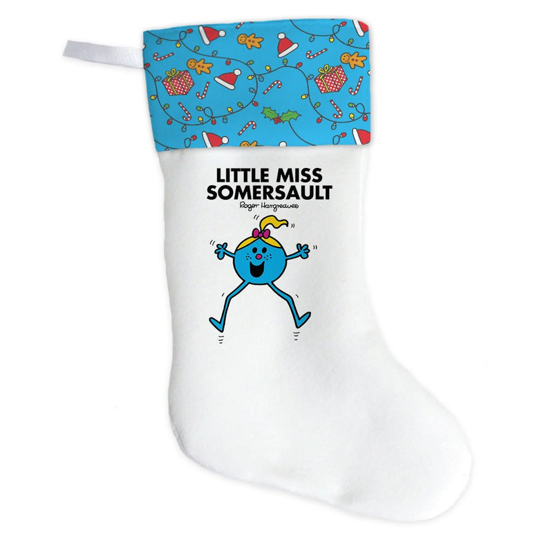 Little Miss Somersault Christmas Stocking (Front)