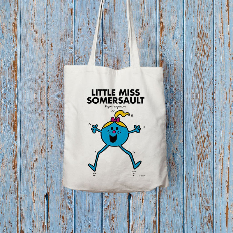 Little Miss Somersault Long Handled Tote Bag (Lifestyle)