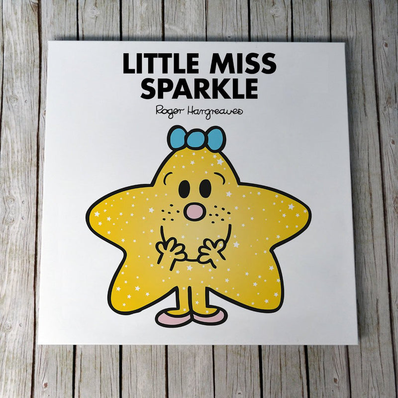 Little Miss Sparkle Canvas (Lifestyle)