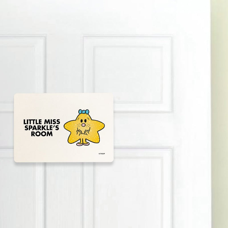 Little Miss Sparkle Door Plaque (Lifestyle)