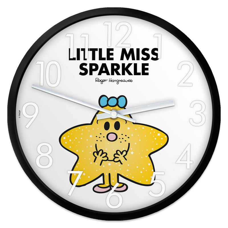 Little Miss Sparkle Personalised Clock
