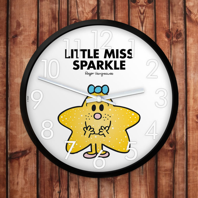 Little Miss Sparkle Personalised Clock (Lifestyle)