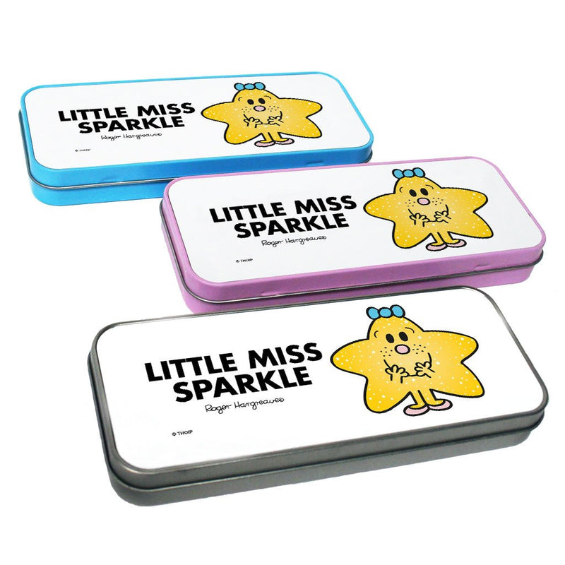 Little Miss Sparkle Pencil Case Tin