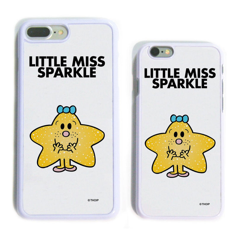 Little Miss Sparkle White Phone Case