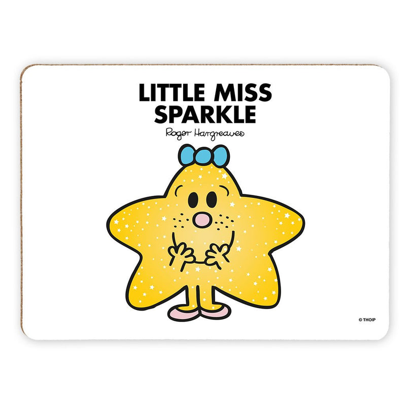 Little Miss Sparkle Cork Placemat