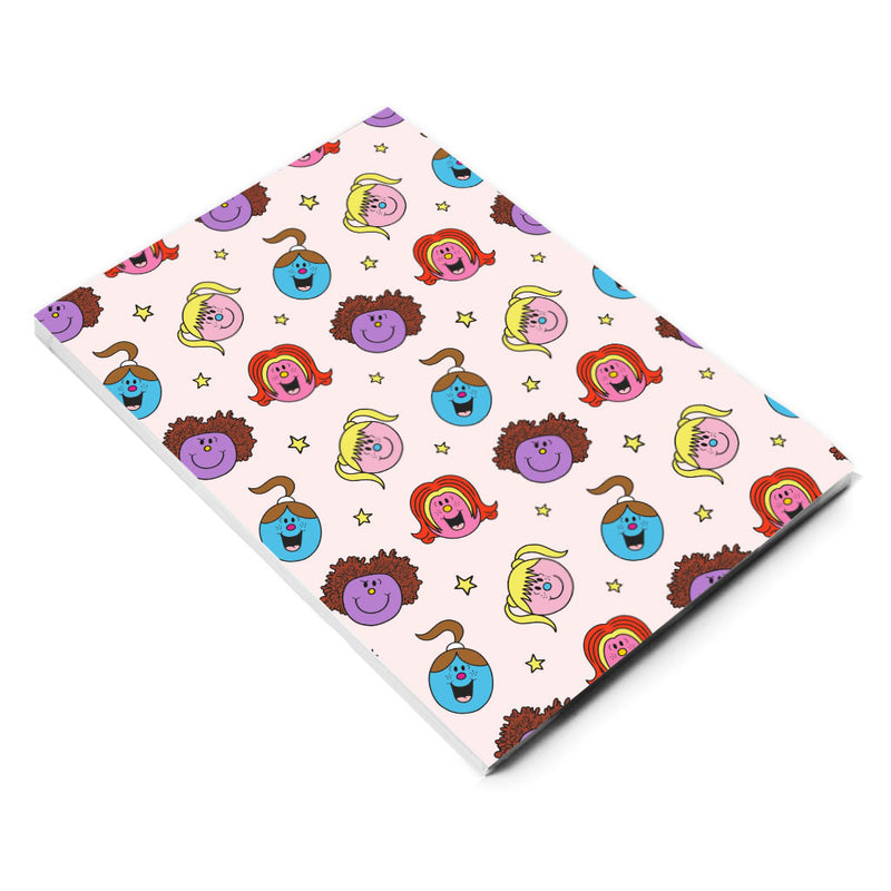Little Miss Spice Girls repeat print notebook