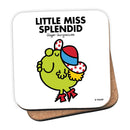 Little Miss Splendid Cork Coaster