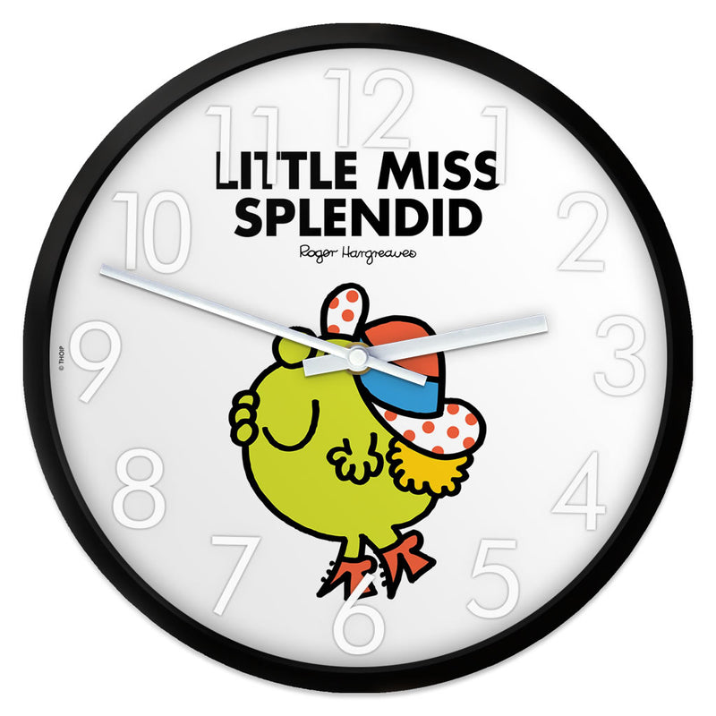 Little Miss Splendid Personalised Clock