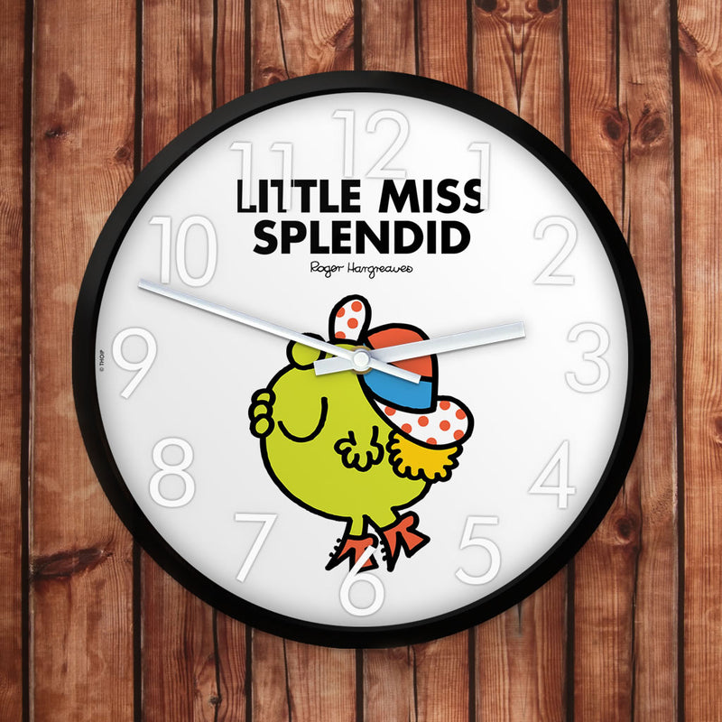 Little Miss Splendid Personalised Clock (Lifestyle)