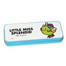 Little Miss Splendid Pencil Case Tin (Blue)