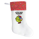 Little Miss Splendid Christmas Stocking (Front)