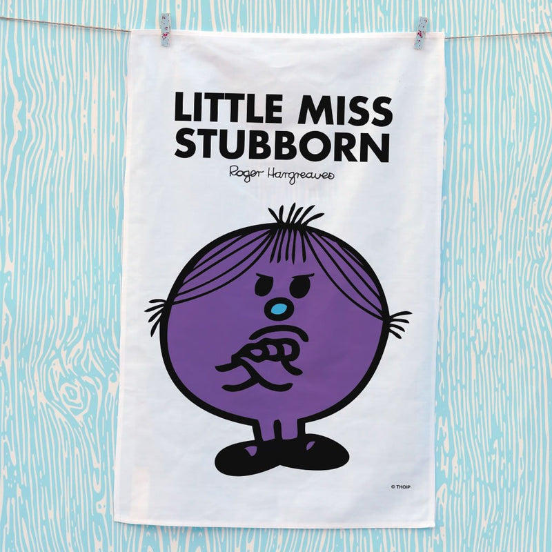 Little Miss Stubborn Tea Towel (Lifestyle)