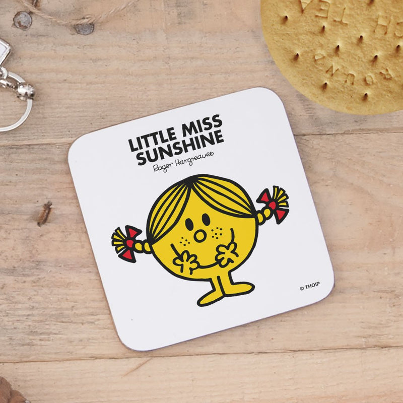 Little Miss Sunshine Cork Coaster (Lifestyle)