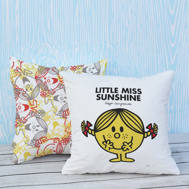Little Miss Sunshine Micro Fibre Cushion (Lifestyle)