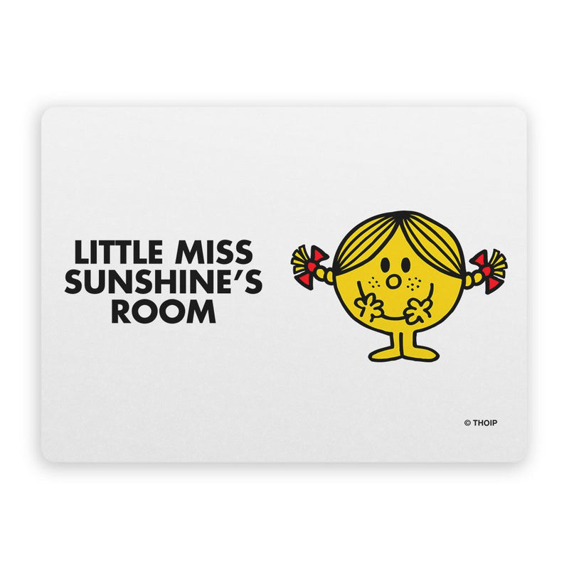 Little Miss Sunshine Door Plaque