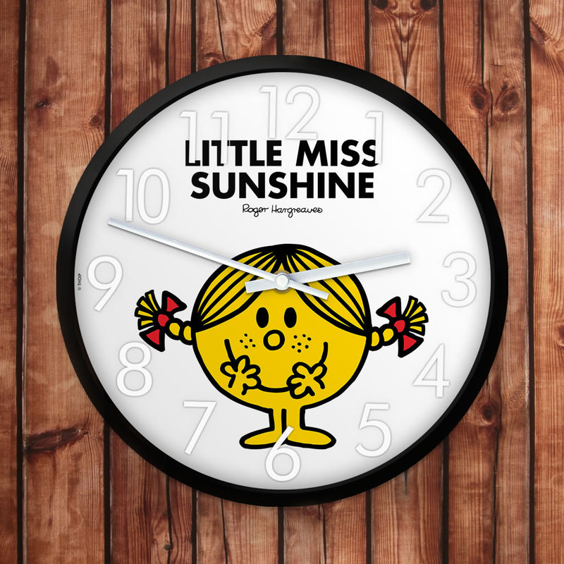 Little Miss Sunshine Personalised Clock (Lifestyle)