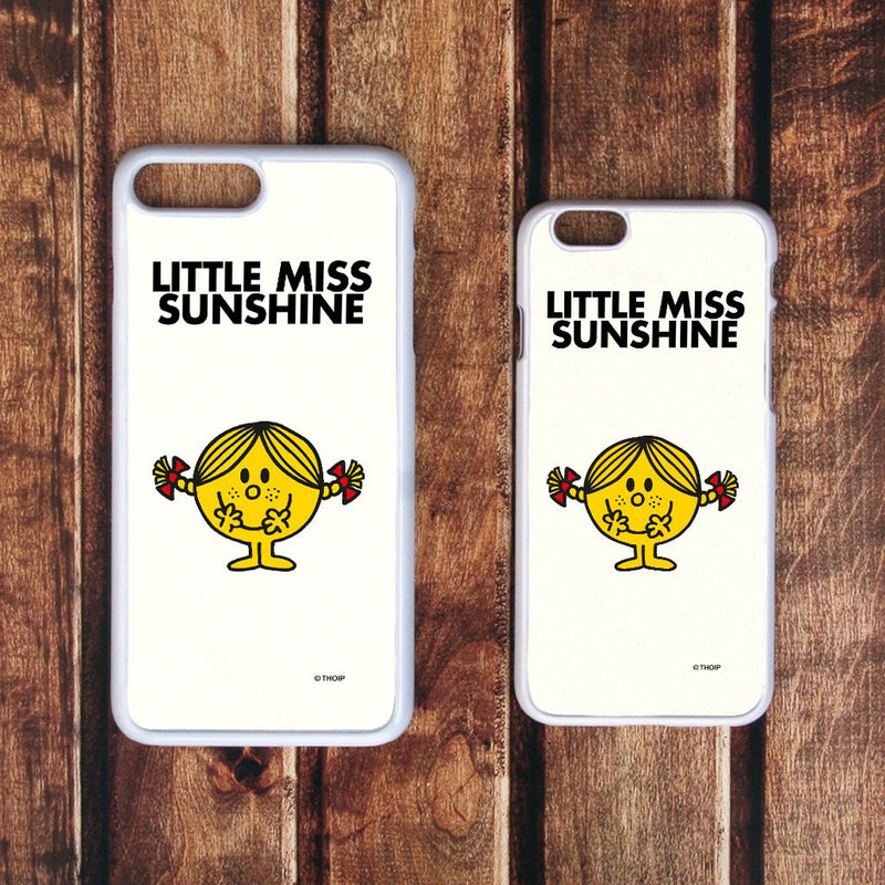 Little Miss Sunshine White Phone Case (Lifestyle)