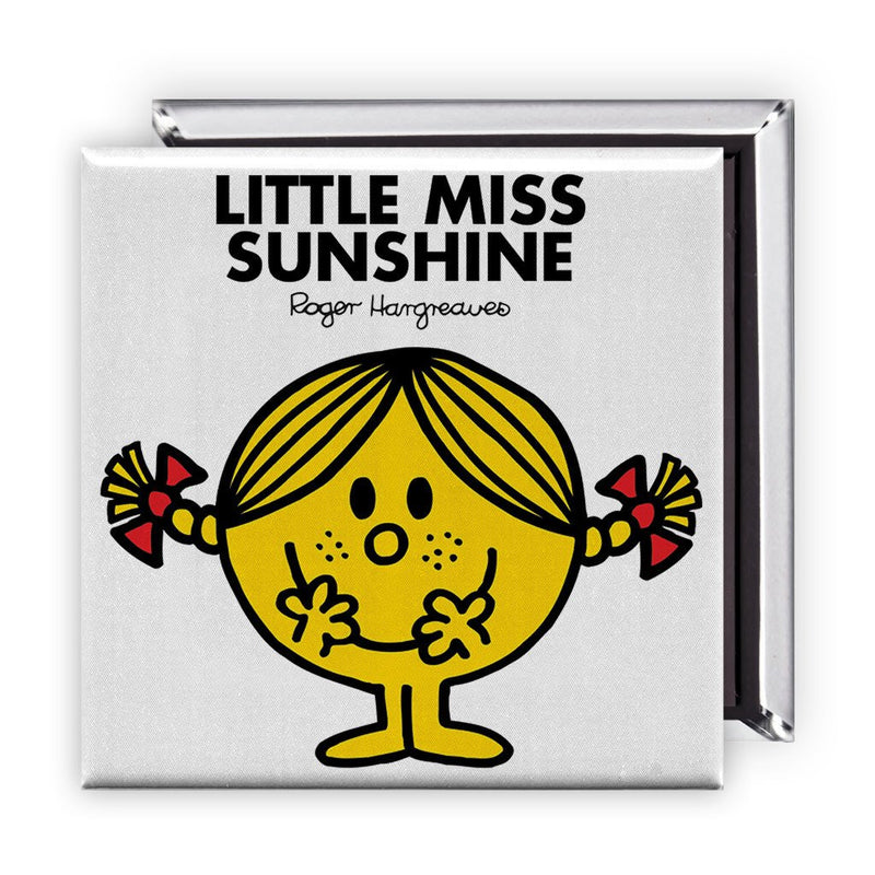 Little Miss Sunshine Square Magnet