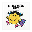 Little Miss Tidy Mounted Art Print