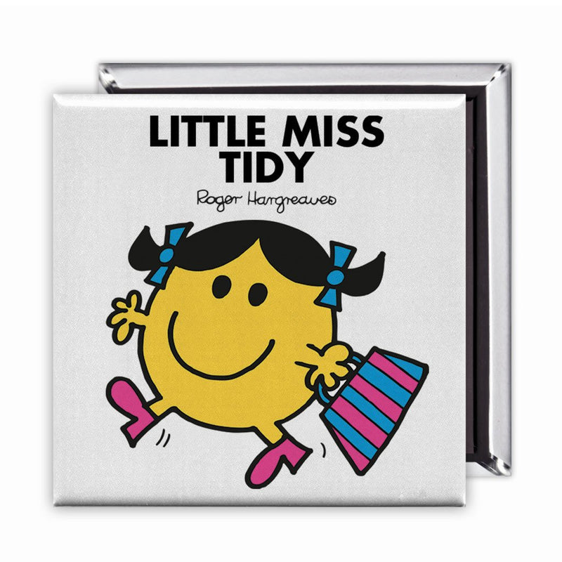 Little Miss Tidy Square Magnet
